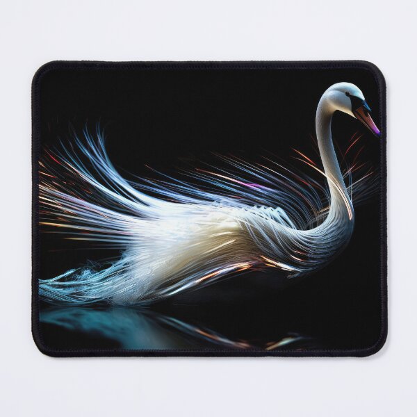Item preview, The Cyber Swan designed and sold by Cosmic-graphics.