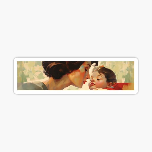 Vintage mom Sticker