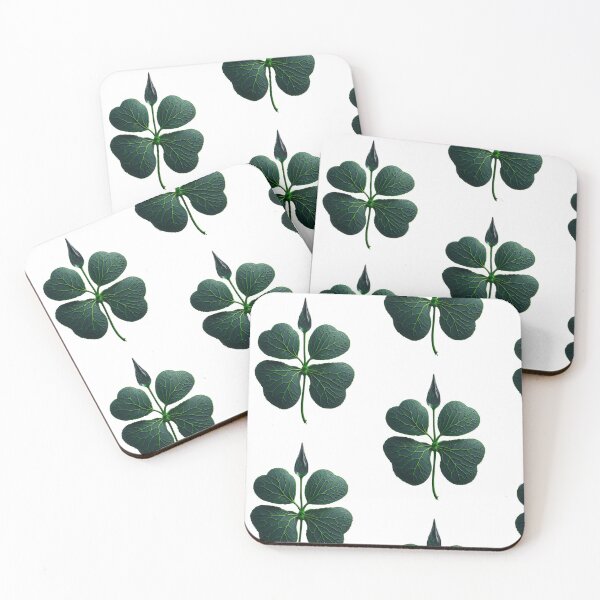Item preview, clover with its drop of water designed and sold by eva3dadan.