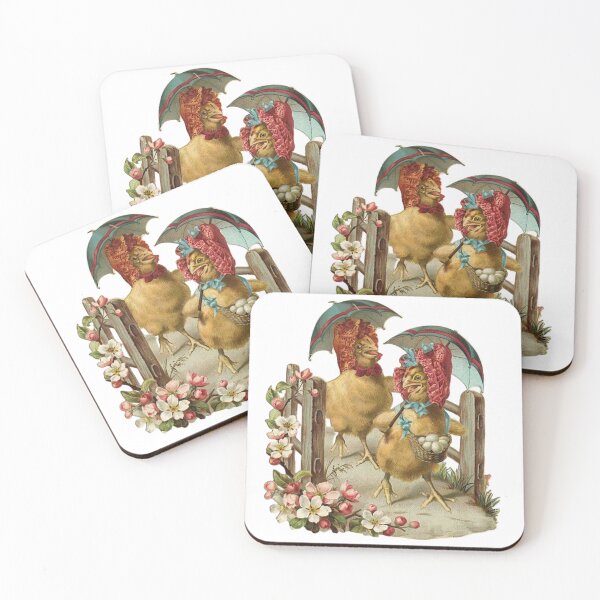 Item preview, Floral Hens with Eggs designed and sold by DevDarling1108.