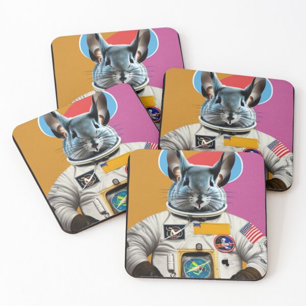 Item preview, Astronaut Chinchilla designed and sold by katiebca2.