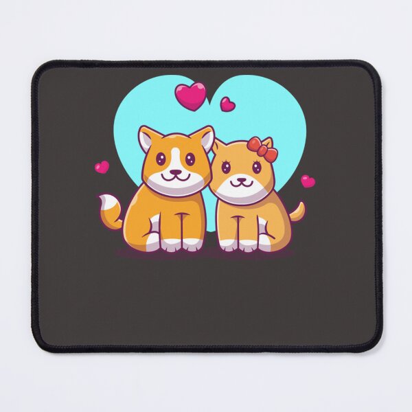 Item preview, Couple Of Dog Cartoon designed and sold by KarinFaber.