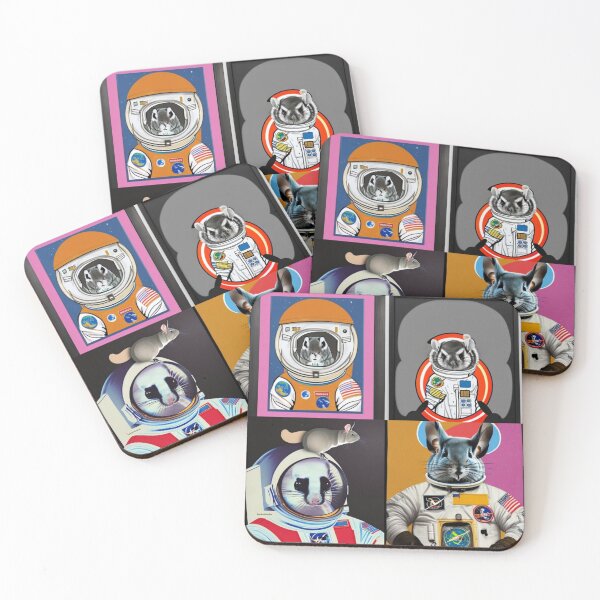 Item preview, Astronaut Chinchillas designed and sold by katiebca2.