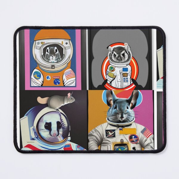 Item preview, Astronaut Chinchillas designed and sold by katiebca2.