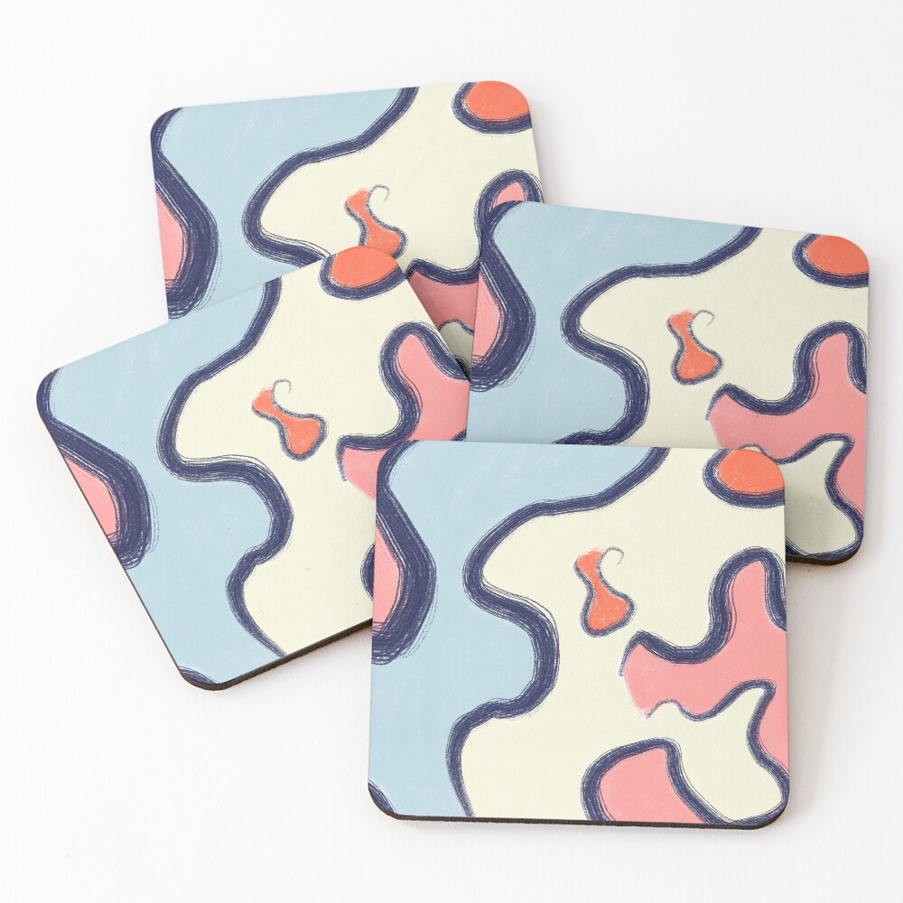 Item preview, Coasters (Set of 4) designed and sold by LeylaNovini.