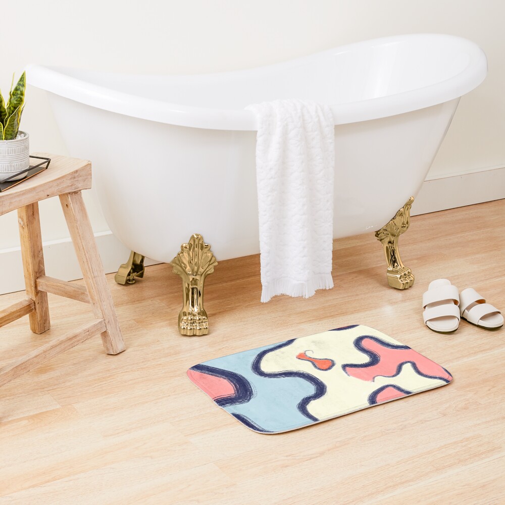 Item preview, Bath Mat designed and sold by LeylaNovini.
