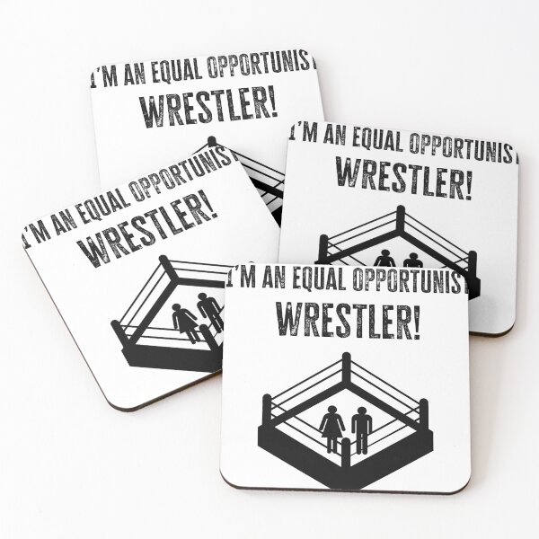 Item preview, Equal Opportunist Wrestler (All Colors But Black) designed and sold by RealDealShirtz.