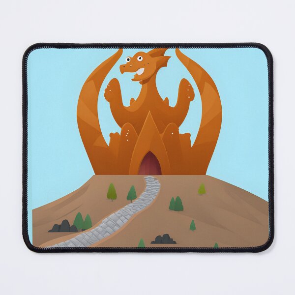Item preview, Dragon Castle on a Mountain Peak 1 designed and sold by RADRussell.