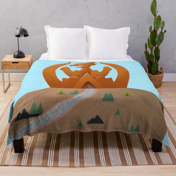 Item preview, Dragon Castle on a Mountain Peak 2 designed and sold by RADRussell.
