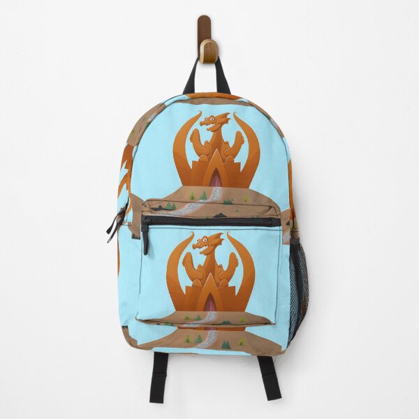 Item preview, Dragon Castle on a Mountain Peak 2 designed and sold by RADRussell.