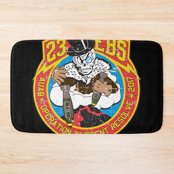 Item preview, 23rd EBS - Bomber Barons - Op. Inherent Resolve - Grunge Style  designed and sold by marksetsukos.