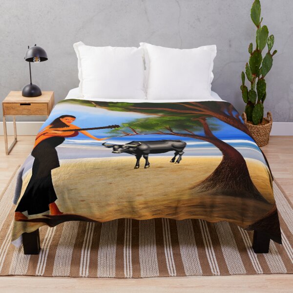 Item preview, female guitarist on the beach designed and sold by Artbellachi.