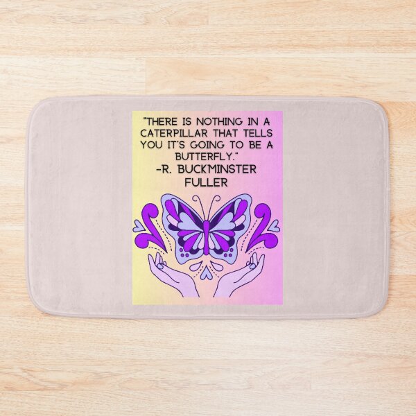 Item preview, Butterly Quote By Buckminster Fuller designed and sold by Planet Agora.