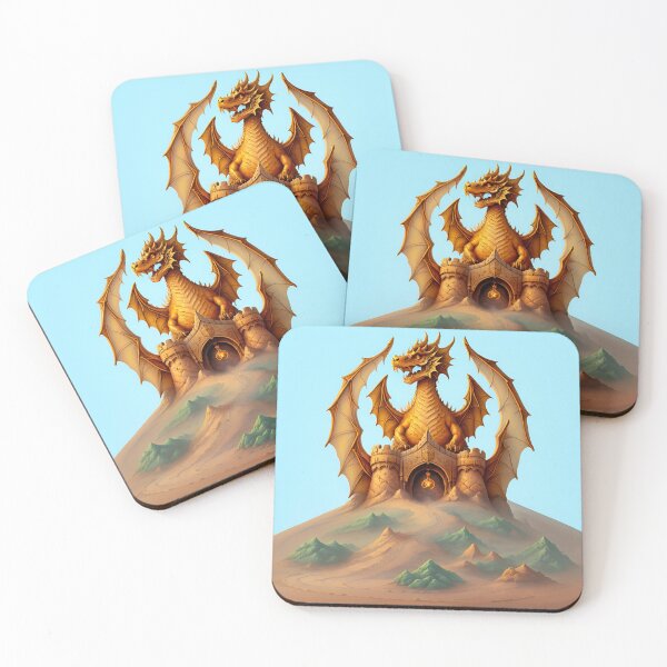 Item preview, Dragon Castle on a Mountain Peak 3 designed and sold by RADRussell.