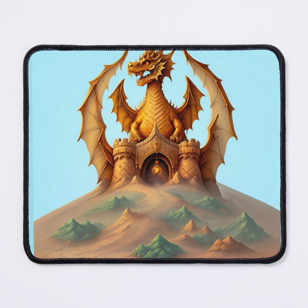Item preview, Dragon Castle on a Mountain Peak 3 designed and sold by RADRussell.