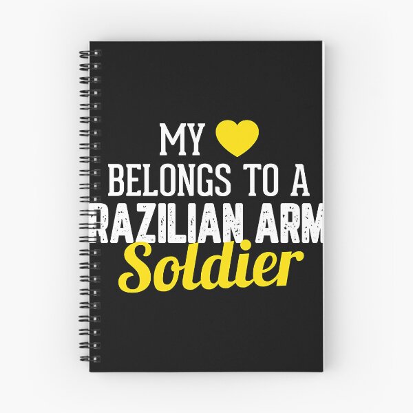 Item preview, My Heart Belongs To A Brazilian Army Soldier designed and sold by marksetsukos.