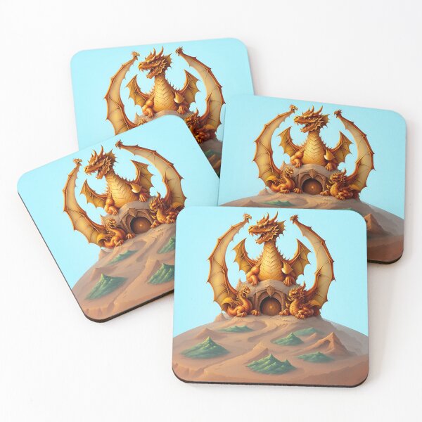 Item preview, Dragon Castle on a Mountain Peak 4 designed and sold by RADRussell.