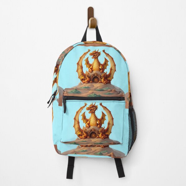 Item preview, Dragon Castle on a Mountain Peak 4 designed and sold by RADRussell.