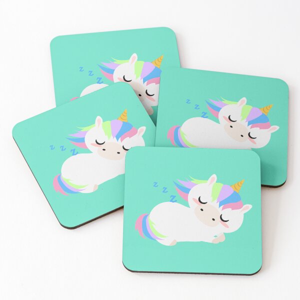 Item preview, cute sleeping unicorn designed and sold by yessebel.