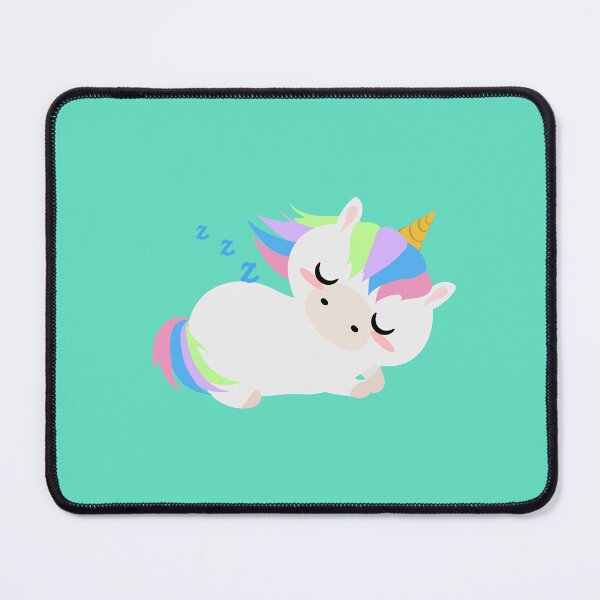 Item preview, cute sleeping unicorn designed and sold by yessebel.