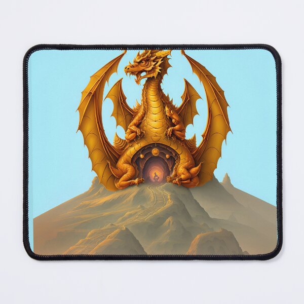 Item preview, Dragon Portal on a Mountain Peak 1 designed and sold by RADRussell.