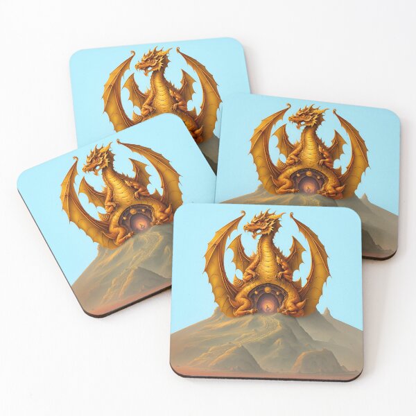 Item preview, Dragon Portal on a Mountain Peak 1 designed and sold by RADRussell.
