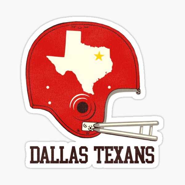 AFL Arena Football League Dallas Texans Vintage Defunct Team Logo Bumper  Sticker