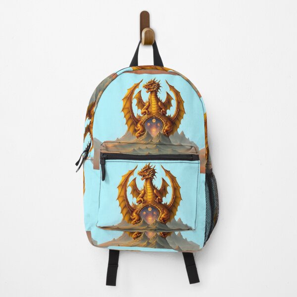 Item preview, Dragon Portal on a Mountain Peak 3 designed and sold by RADRussell.