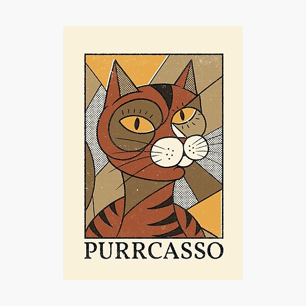 Item preview, Purrcasso designed and sold by Thiago Corrêa.