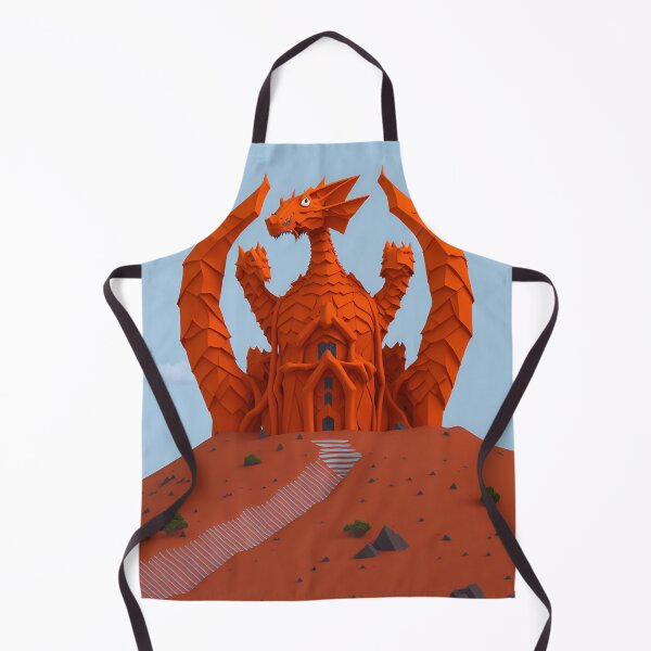 Item preview, Dragon Castle on a Mountain Peak 5 designed and sold by RADRussell.