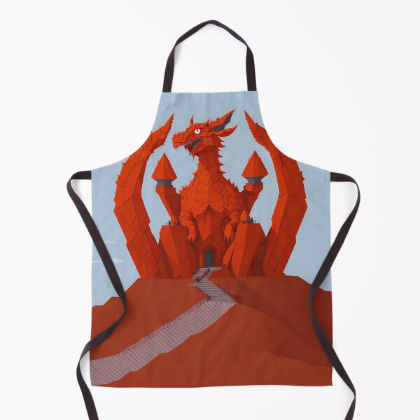 Item preview, Dragon Castle on a Mountain Peak 6 designed and sold by RADRussell.