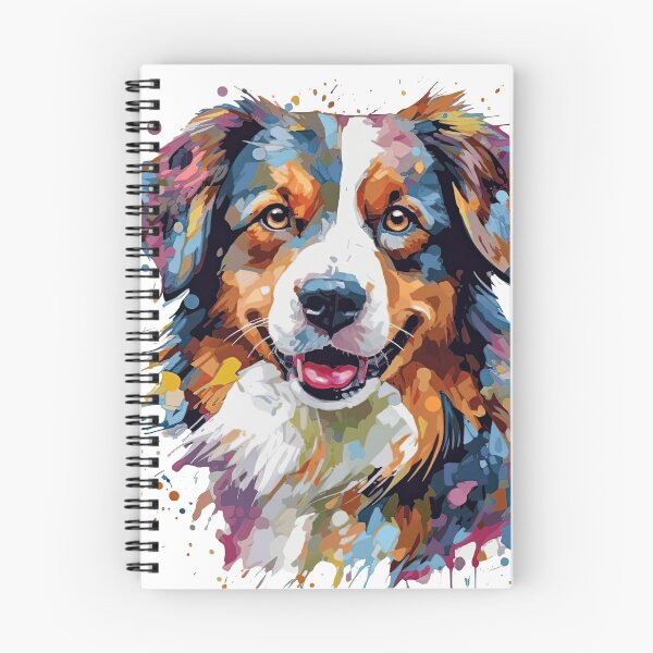 Item preview, Australian Shepherd Brushstroke Paws designed and sold by DooodleGod.