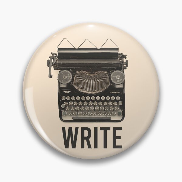 Item preview, Write Typewriter Retro Sephia designed and sold by Vintage8.