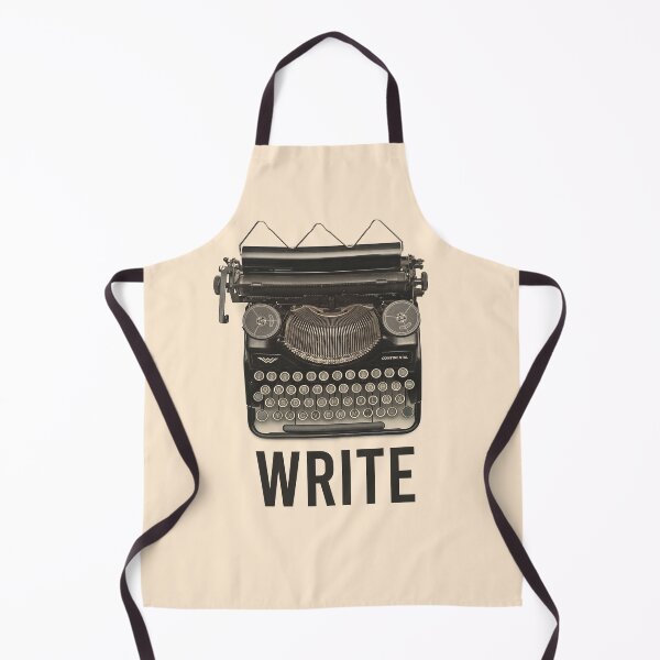 Item preview, Write Typewriter Retro Sephia designed and sold by Vintage8.