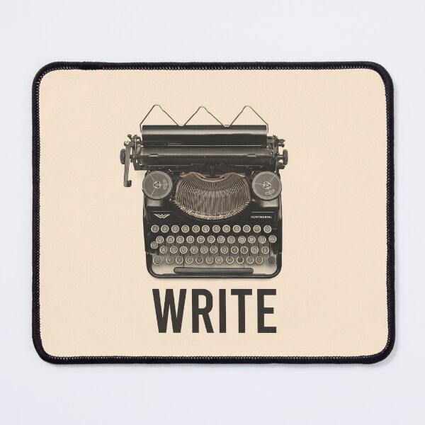 Item preview, Write Typewriter Retro Sephia designed and sold by Vintage8.