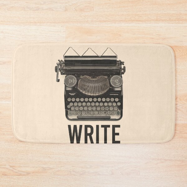Item preview, Write Typewriter Retro Sephia designed and sold by Vintage8.