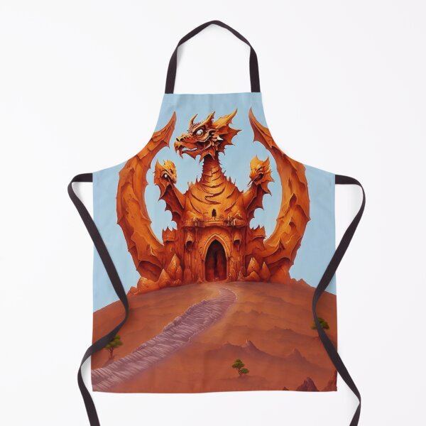 Item preview, Dragon Castle on a Mountain Peak 7 designed and sold by RADRussell.