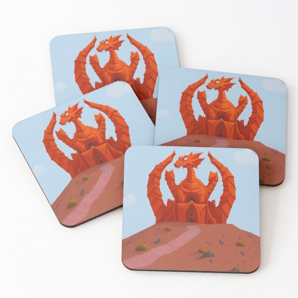 Item preview, Dragon Castle on a Mountain Peak 8 designed and sold by RADRussell.