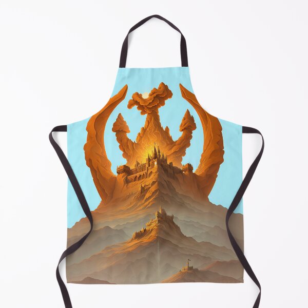 Item preview, Fearsome Castle on a Mountain Peak 1 designed and sold by RADRussell.