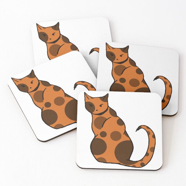 Item preview, Glaring Kitty, Orange designed and sold by Art-and-Cats.