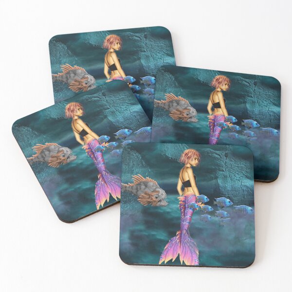 Item preview, Mermaid and Fish designed and sold by Patricia Brown.