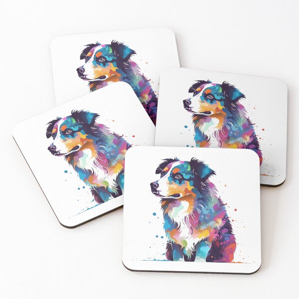 Item preview, Minimal Shepherd: Australian Shepherd Art designed and sold by DooodleGod.