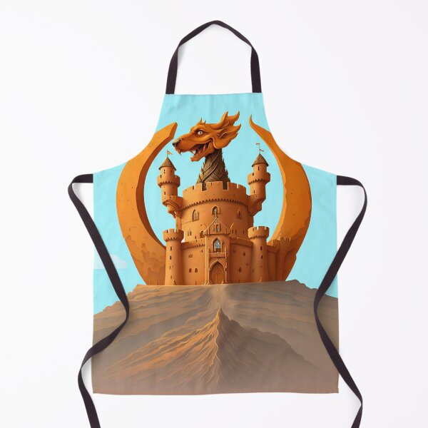 Item preview, Dragon Castle on a Mountain Peak 10 designed and sold by RADRussell.