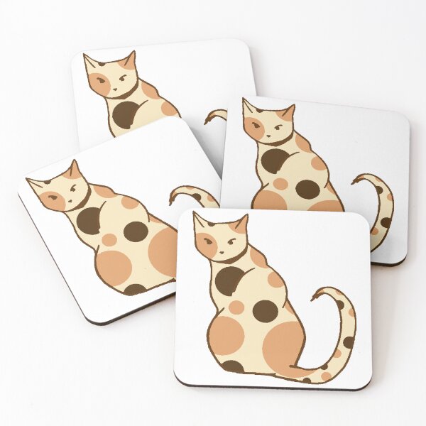 Item preview, Copy of Glaring Kitty, Cream designed and sold by Art-and-Cats.