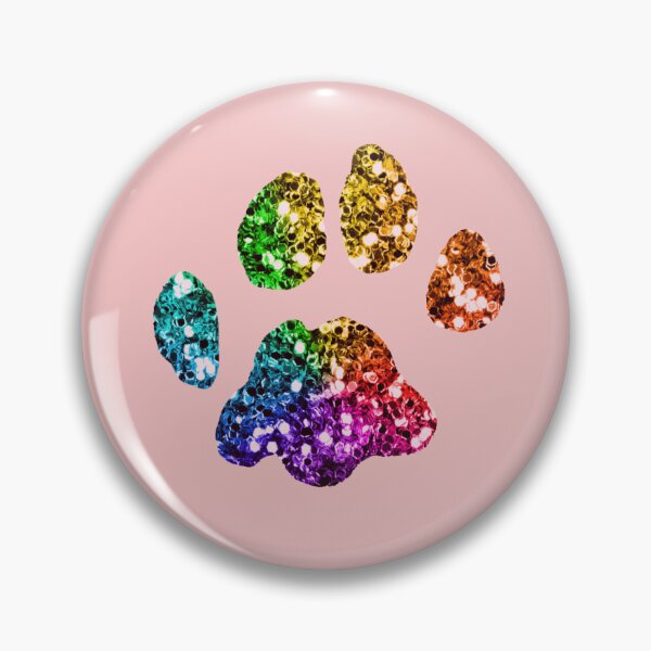 Item preview, Minmo's Pawprint | LGBTQIA+ Pride | Pink Version | FlintStride designed and sold by FlintStride.