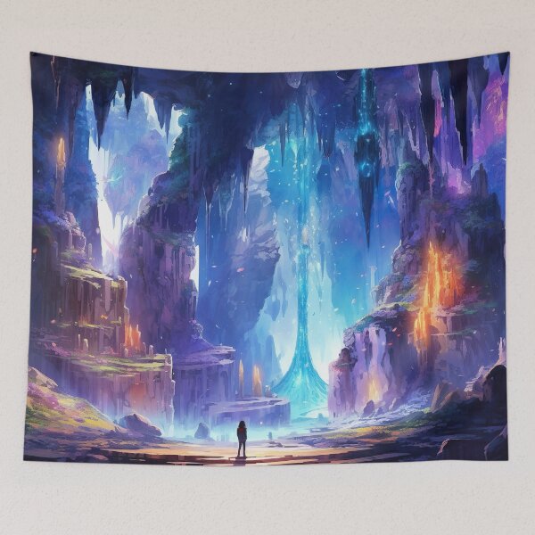 Item preview, Crystal Cavern  designed and sold by SimplyJustArt.