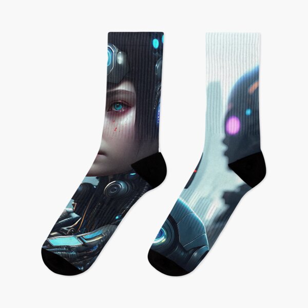 Item preview, The cyborg girl designed and sold by nerdland.