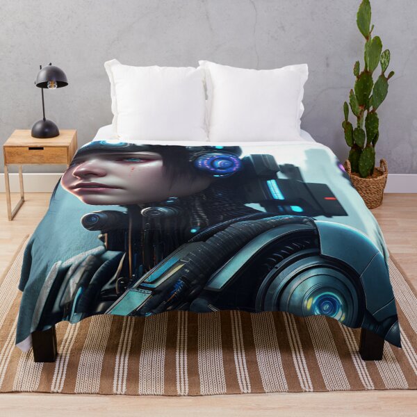 Item preview, The cyborg girl designed and sold by nerdland.