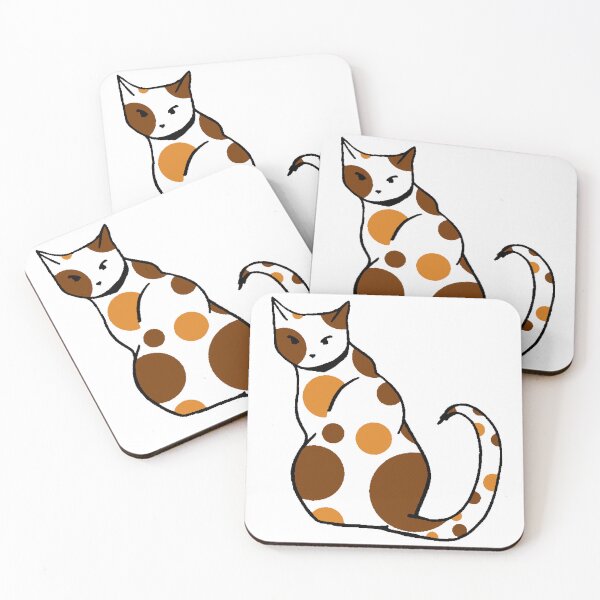 Item preview, Glaring Kitty, White 2 designed and sold by Art-and-Cats.
