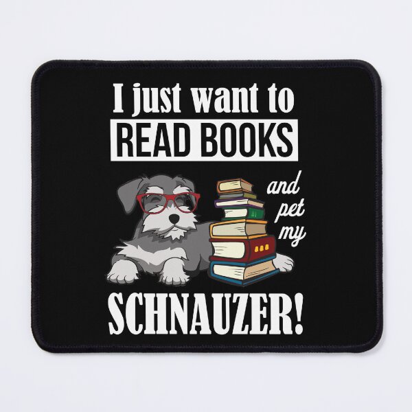 Aperçu de l'œuvre Schnauzer - Cadeaux Schnauzer - livres créée et vendue par ouchmypancreas.